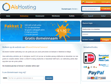 Tablet Screenshot of aishosting.nl